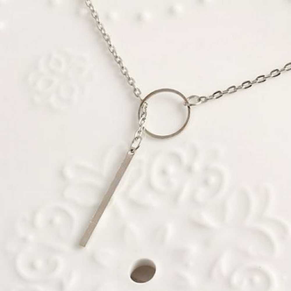 💖FINAL PRICE & LAST 1⛄ Silver Necklace/Choker - Picture 2 of 4